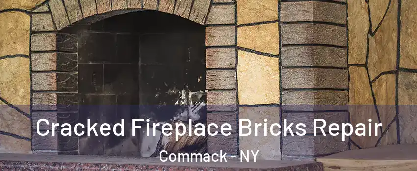  Cracked Fireplace Bricks Repair Commack - NY