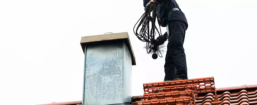 Chimney Brush Cleaning in Commack, New York