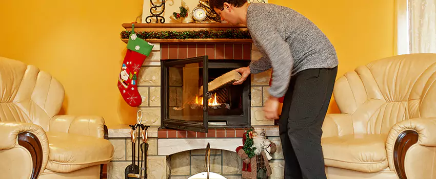 Gas to Wood-Burning Fireplace Conversion Services in Commack, New York