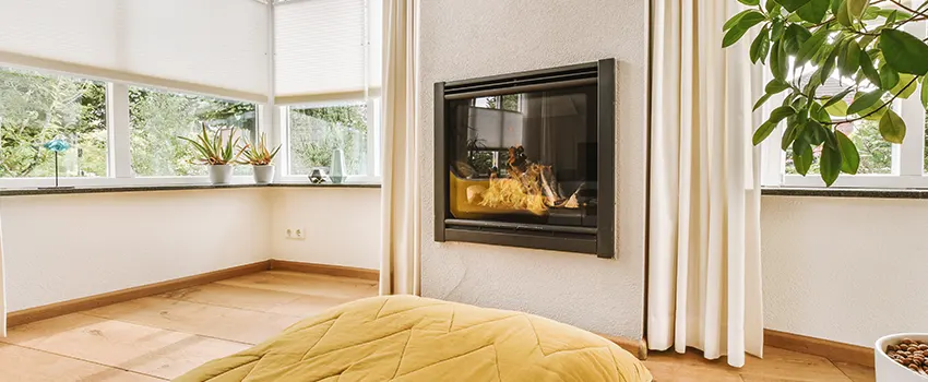 Residential Fireplace Ceramic Glass Installation in Commack, NY