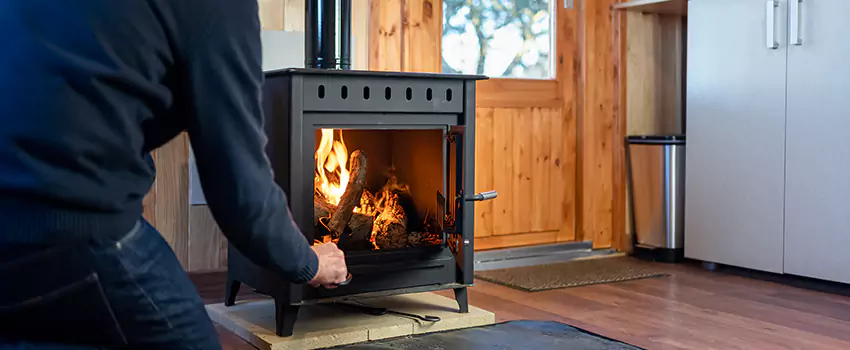 Open Hearth Wood Fireplace Installation in Commack, NY
