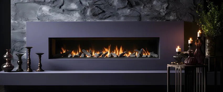 Ember Bed for Ventless Gas Fireplace in Commack, NY
