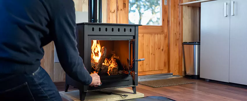 Open Flame Fireplace Fuel Tank Repair And Installation Services in Commack, New York